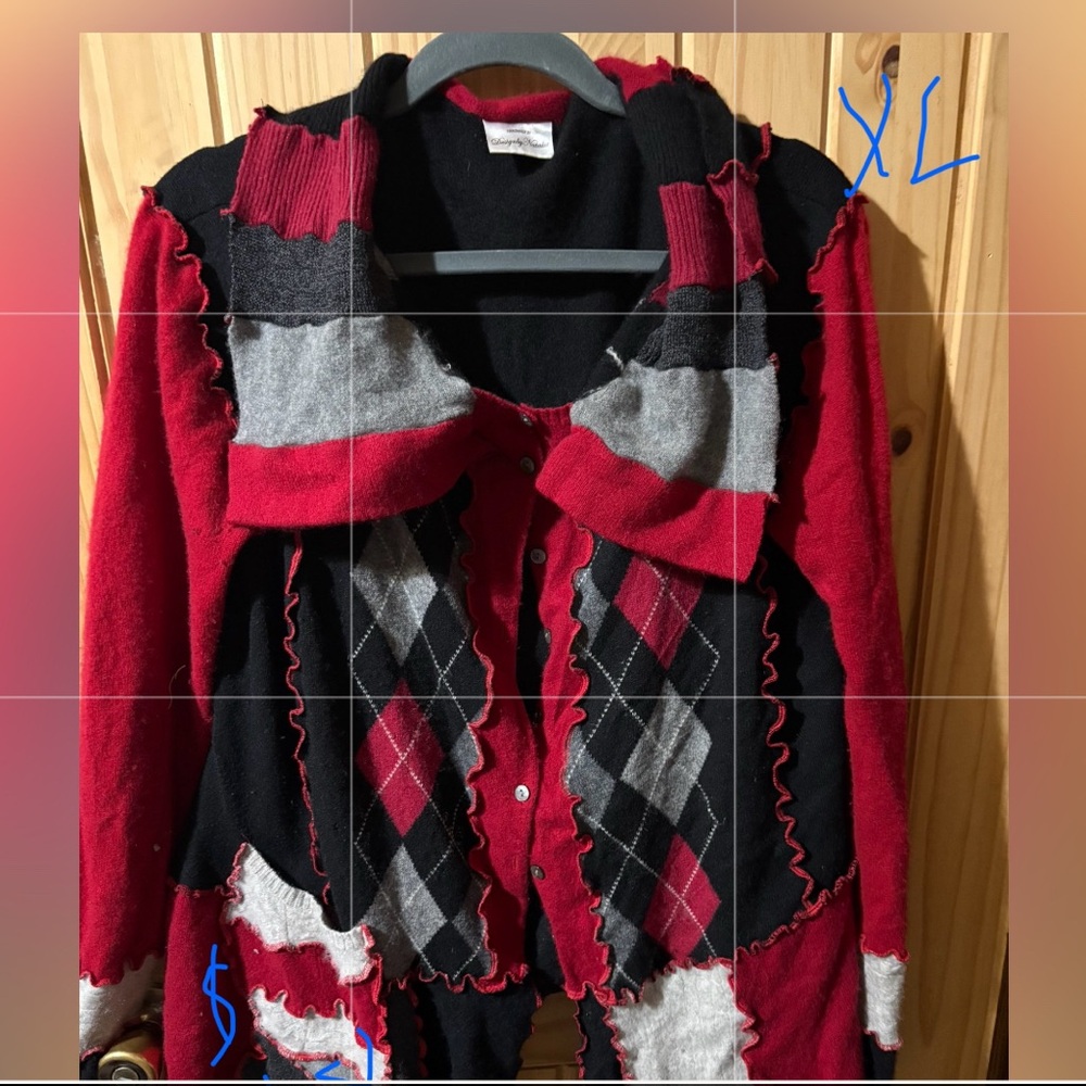 Women's Patchwork Cardigan